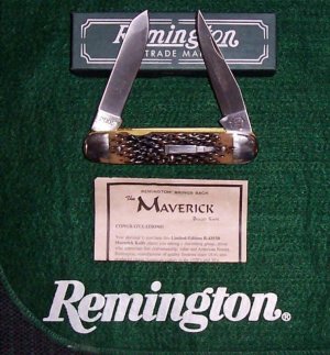 Mint 2005 Remington R4353B MAVERICK Bullet Knife