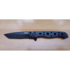 CRKT M16-10KS Tanto Black With Triple Point Serrations Stainless Steel Handle