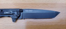 CRKT M16-10KS Tanto Black With Triple Point Serrations Stainless Steel Handle