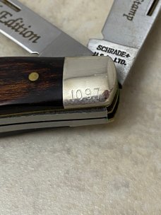 Schrade + USA LTD 1994/95 Federal Duck Stamp Commemorative Fixed Blade Knife in Box
