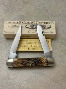 Camillus NY USA CCC-2 Bone Classic Cartridge 30-30 WIN Knife in Box