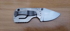 Boker Plus CLB Subcom Titanium Frame Lock Knife (1.875" VG-10) 