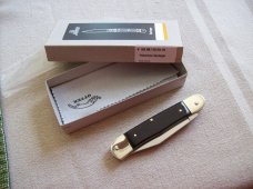 Hubertus Knife Solingen, Germany Size 10 Medium Exotic Black Ebonywood NIB
