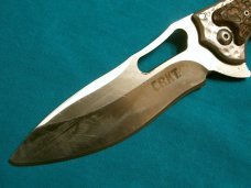 CRKT FOSSIL 5470 FOLDING HUNTER HUNTING SKINNING LOCKBACK SURVIVAL POCKET KNIFE KNIVES