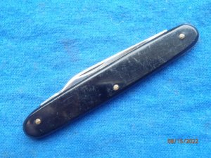 Autopoint Chicago USA Black pen knife