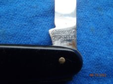 Autopoint Chicago USA Black pen knife