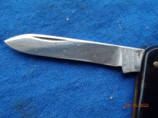 Autopoint Chicago USA Black pen knife