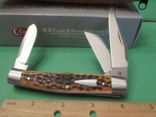 Case XX 2018 Tony Bose Premium  Brown Bone Stockman Pattern # TB632018  154CM