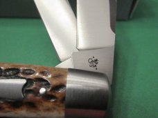 Case XX 2018 Tony Bose Premium  Brown Bone Stockman Pattern # TB632018  154CM