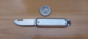 The James Brand "the Elko" knife (titanium/stainless)
