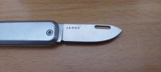 The James Brand "the Elko" knife (titanium/stainless)