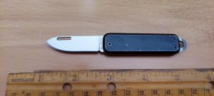 The James Brand "the Elko" knife (black/stainless)
