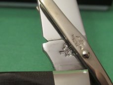 Queen Cutlery USA Linen Micarta Swing Guard Pattern # 1L
