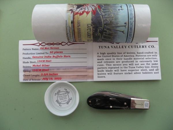 TUNA VALLEY OLD MAN NORMAN BUFFALO HORN #3