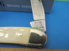 Bulldog Brand Antique Elephant Ivory Viking Wharncliff Whittler 1 of 21 
