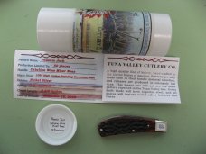 TUNA VALLEY PHOENIX JACK CAROLINA WINE MIXER BONE DAMASCUS