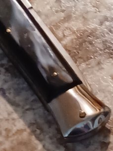 13" imitation  horn Italian Stiletto. INOX 