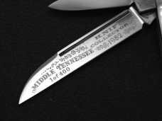Fight'n Rooster Germany Middle TN Knife Collectors 1982 1 of 400 2-Blade Congress Knife