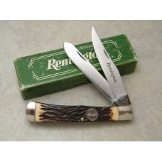 Remington UMC USA R12 Stagalon Trapper Knife in Box