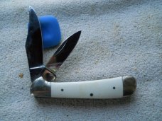 Frost Japan Surgical Steel Scrimshaw Knife Duck 