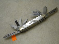 Fightn Rooster Germany Pearl 1987 10 Blade Middle TN Tenth Anniv. 1 of 110 Stockman Knife