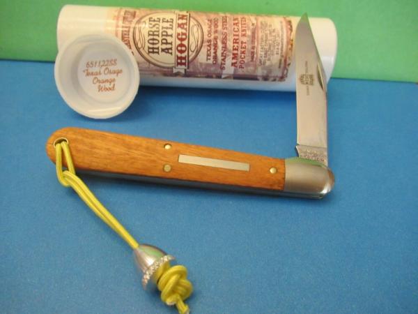 Great Eastern Cutlery Texas Osage Wood Pattern # 651122 SS