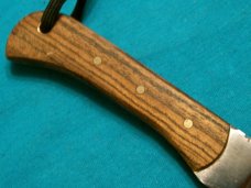 CUSTOM F HAIRE SUNRAY TX  SKINNER HUNTING SKINNING FIXED BLADE SURVIVAL NECK KNIFE KNIVES SHEATH