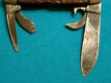 VINTAGE ULSTER BOY SCOUT CAMP SURVIVAL ENGINEERS FOLDING POCKET KNIFE KNIVES OLD