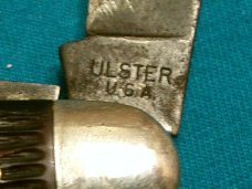 VINTAGE ULSTER BOY SCOUT CAMP SURVIVAL ENGINEERS FOLDING POCKET KNIFE KNIVES OLD