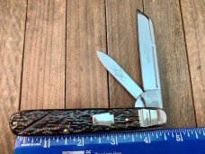Schatt and Morgan English Whittler 18th Anniversary Series Brown Jigged Bone  2008