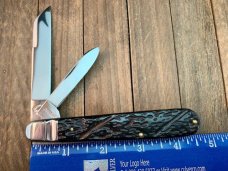 Schatt and Morgan English Whittler 18th Anniversary Series Brown Jigged Bone  2008