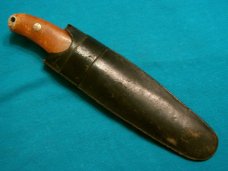 CUSTOM SPRADLING HUNTING SKINNING FIXED BLADE BOWIE BUSHCRAFT SURVIVAL KNIFE KNIVES SHEATH