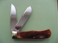 GREAT EASTERN 235220 TRAPPER  ANTIQUE AUTUMN NATURAL BONE
