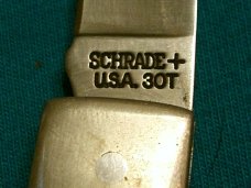 VINTAGE SCHRADE USA 3OT OLD TIMER LOCKBACK FOLDER HUNTING SKINNING FOLDING POCKET KNIFE KNIVES