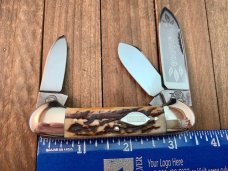 Bulldog Gunboat Canoe 1st Gen Stag 3 Blades 1985