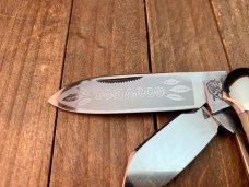 Bulldog Gunboat Canoe 1st Gen Stag 3 Blades 1985