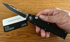 Microtech Halo 2, Clip Point Plain Edge Two Tone Blade, Unused 