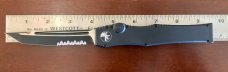 Microtech Halo 3, Tanto Partially Serrated Two Tone Blade, Tactical Variation, Unused 
