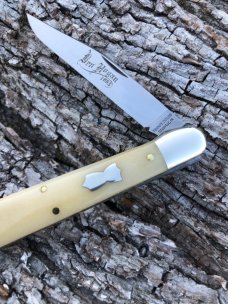GEC TIDIOUTE 651122 SMOOTH WHITE BONE BEN HOGAN KNIFE