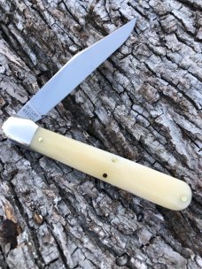 GEC TIDIOUTE 651122 SMOOTH WHITE BONE BEN HOGAN KNIFE