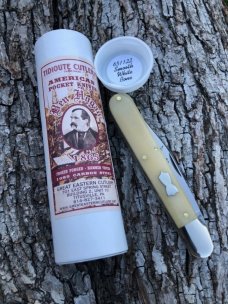 GEC TIDIOUTE 651122 SMOOTH WHITE BONE BEN HOGAN KNIFE