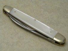 Fightn Rooster Germany Pearl 1994 1 of 200 Int'l Cut Club Angle Saxon Whittler Knife