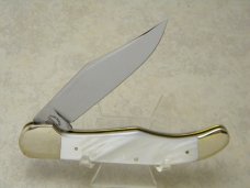 Fightn Rooster Germany Pearl 1989 1 of 100 Middle TN Knife Collector's Folding Hunter Knife
