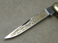 Fightn Rooster Germany Pearl 1990 1 of 100 Middle TN Knife Collectors Muskrat Knife