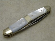 Fightn Rooster Germany Pearl 1990 1 of 100 Middle TN Knife Collectors Muskrat Knife
