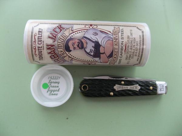 GREAT EASTERN 152221 URBAN JACK SPRING GREEN JIGGED BONE GREAT EASTERN 152221 URBAN JACK SPRING GREEN JIGGED BONE