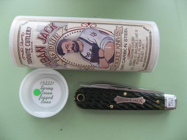 GREAT EASTERN 152221 URBAN JACK SPRING GREEN JIGGED BONE GREAT EASTERN 152221 URBAN JACK SPRING GREEN JIGGED BONE