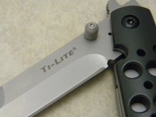 Cold Steel Taiwan 26 AST TI-Lite Aluminum Linerlock Knife NIB