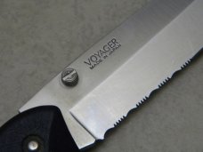 Cold Steel Japan Voyager Tanto PT 34LTH Half Serrated Zytel Lockback Knife 