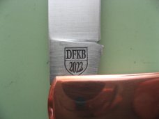 DANIELS FAMILY KNIFE BRANDS-TITUSVILLE CUTLERY MAMMOTH IVORY OLD MAN NORMAN
